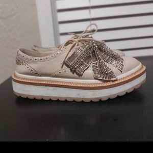 Zara basic oxfords